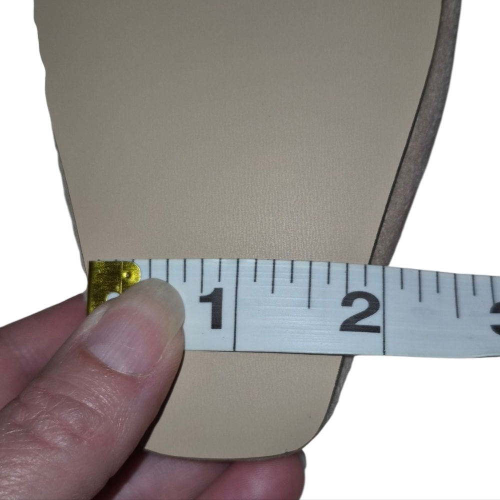 Elegant Beige Women's Shoes with Pearl Detailing - Picture 9 of 14